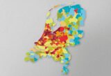 Top 40 ‘meest verhitte’ gemeenten in Nederland